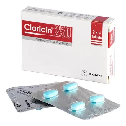 Tablet Claricin 250mg  (8pcs)